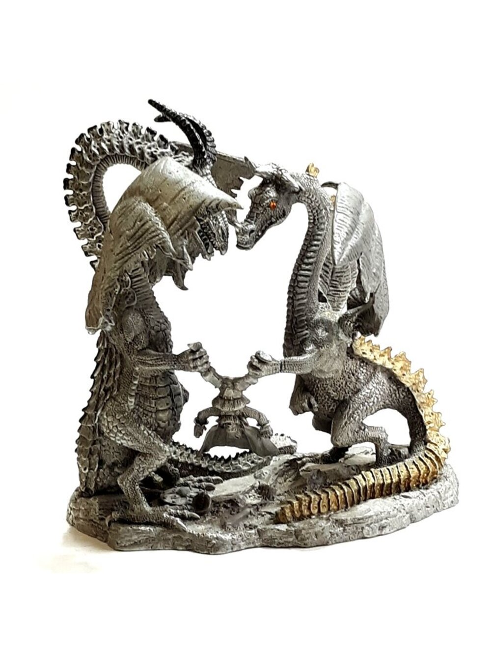 Rawcliffe Partha Pewter Make A Wish Dragon #1121001 B Oiley 1997 USA Horns
